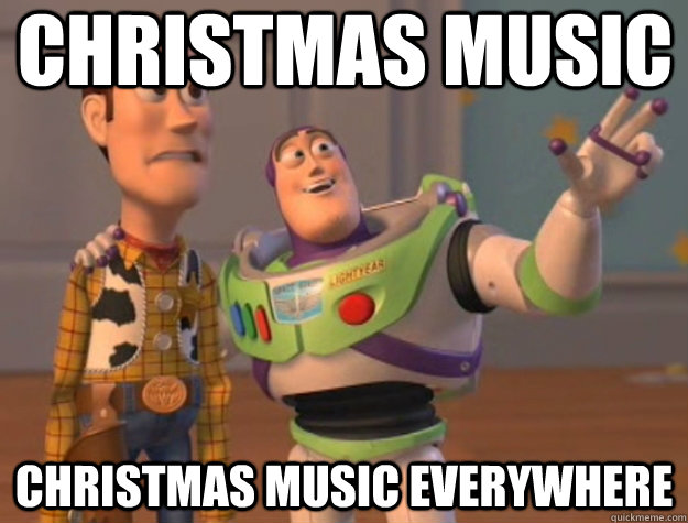 Christmas Music Christmas music everywhere  Toy Story