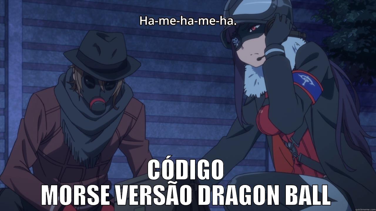 MORSE CODE -  CÓDIGO MORSE VERSÃO DRAGON BALL Misc