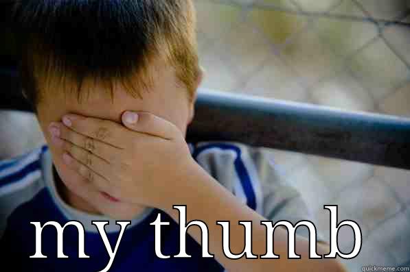  MY THUMB Confession kid