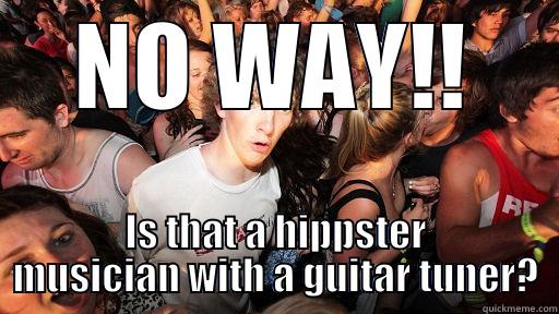 Mumford tuning - NO WAY!! IS THAT A HIPPSTER MUSICIAN WITH A GUITAR TUNER? Sudden Clarity Clarence