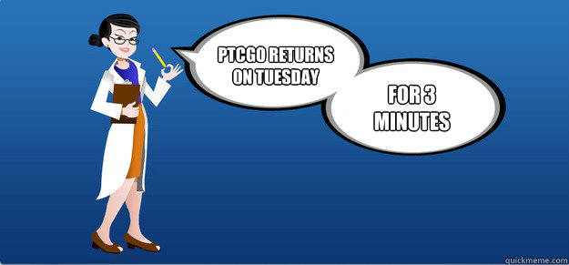 PTCGO returns on tuesday for 3 minutes  