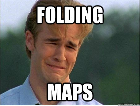 folding  maps - folding  maps  1990s Problems
