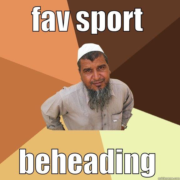 FAV SPORT BEHEADING Ordinary Muslim Man