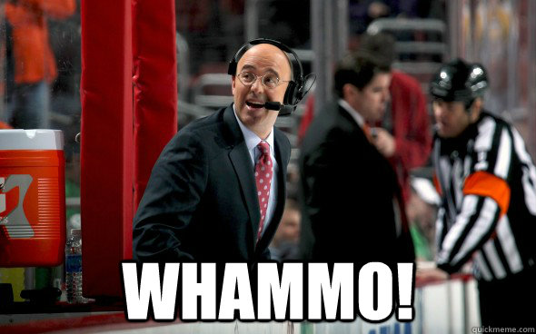  WHAMMO!  Pierre McGuire