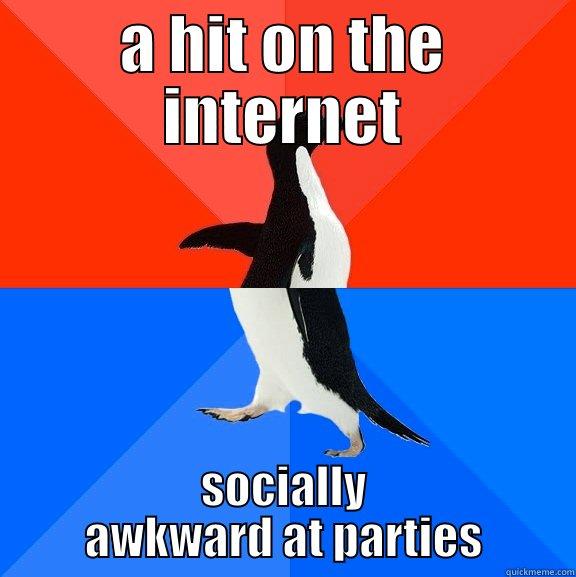 A HIT ON THE INTERNET SOCIALLY AWKWARD AT PARTIES Socially Awesome Awkward Penguin