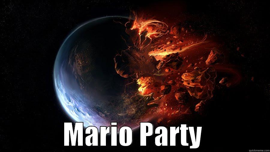 The rage of a few -  MARIO PARTY Misc