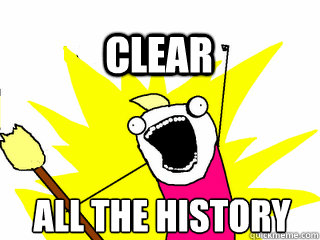 ALL THE HISTORY Clear  