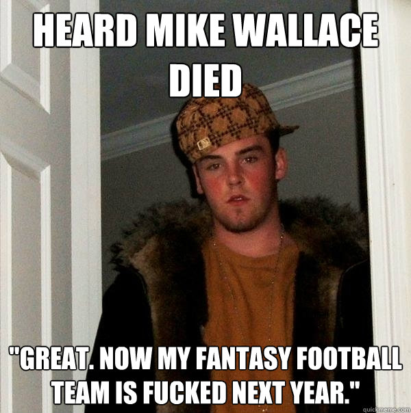 heard mike wallace died 