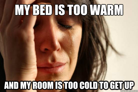 my-bed-is-too-warm-and-my-room-is-too-cold-to-get-up-first-world