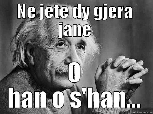 dy gjona jan  - NE JETE DY GJERA JANE O HAN O S'HAN... Misc