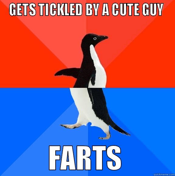 Happens to most girls - GETS TICKLED BY A CUTE GUY FARTS Socially Awesome Awkward Penguin