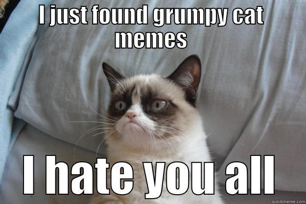 I JUST FOUND GRUMPY CAT MEMES I HATE YOU ALL Grumpy Cat