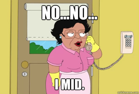 No...no... I mid.  Consuela