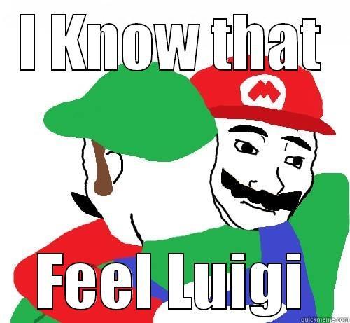 I KNOW THAT FEEL LUIGI Misc