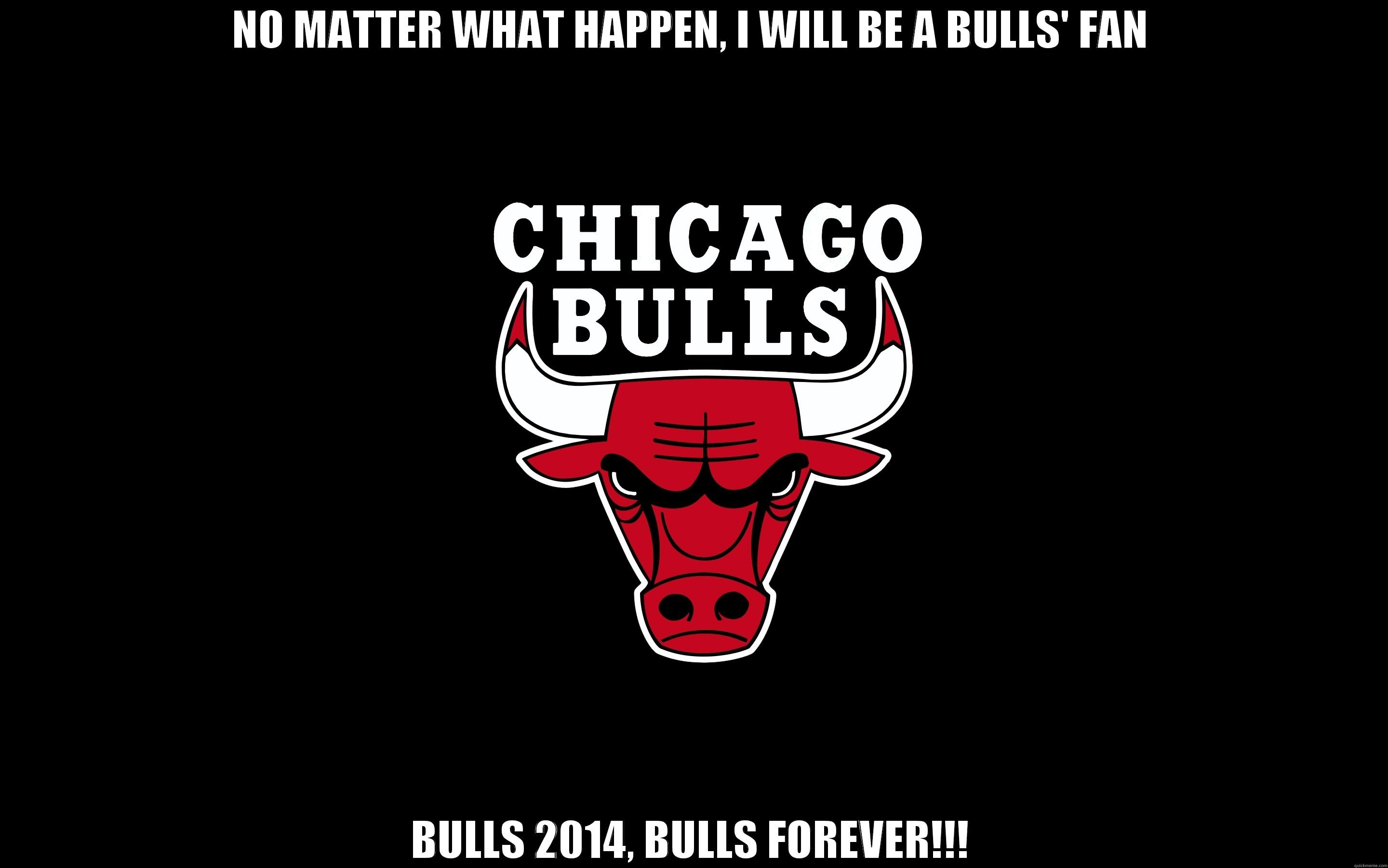 NO MATTER WHAT HAPPEN, I WILL BE A BULLS' FAN BULLS 2014, BULLS FOREVER!!! Misc