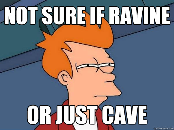 Not sure if ravine or just cave - Not sure if ravine or just cave  Misc