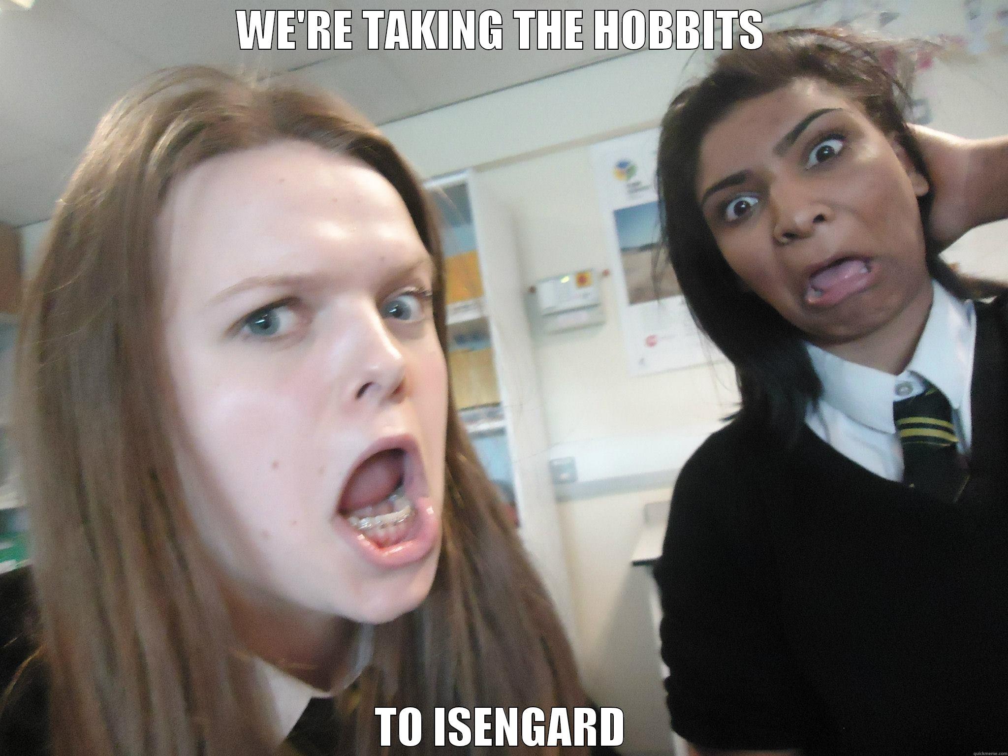 WE'RE TAKING THE HOBBITS TO ISENGARD Misc