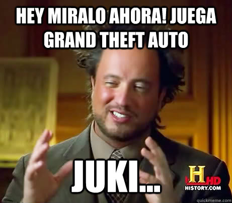 hey miralo ahora! Juega Grand Theft Auto juki...  Ancient Aliens Earthquake