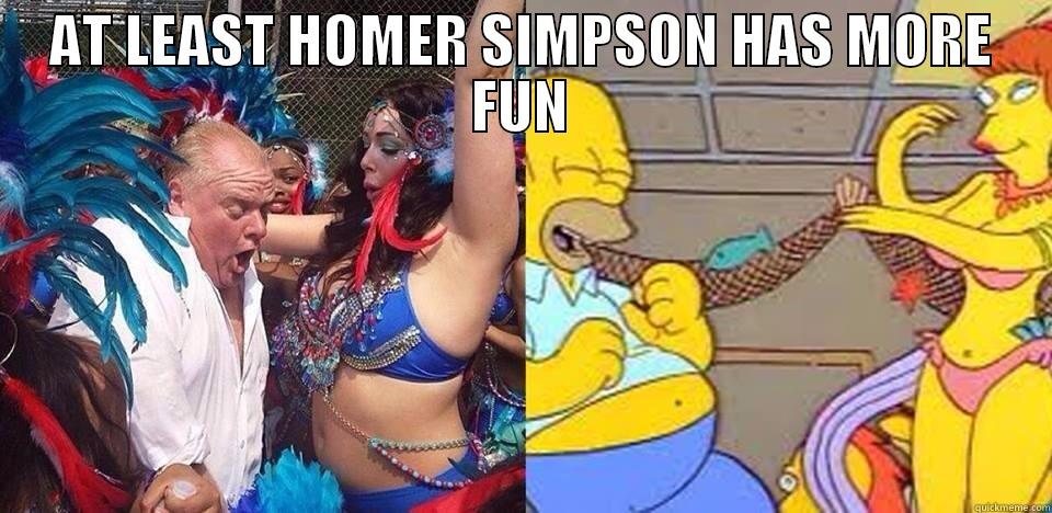 AT LEAST HOMER SIMPSON HAS MORE FUN  Misc