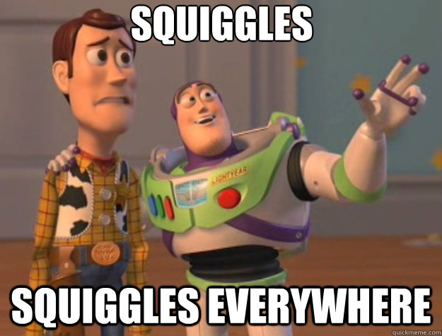 Squiggles Squiggles everywhere  Toy Story