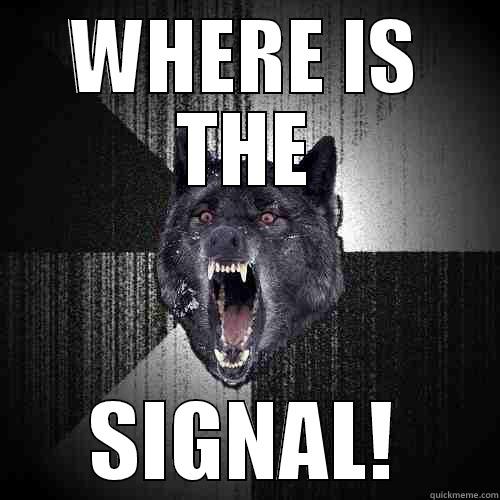 WHERE IS THE SIGNAL! Insanity Wolf