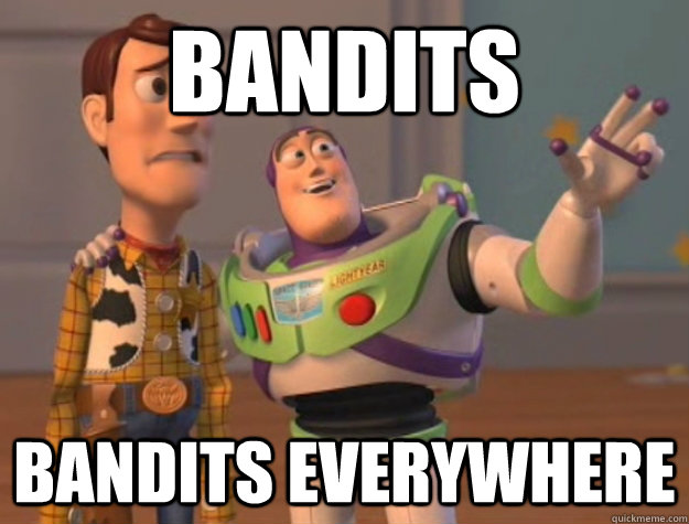 Bandits Bandits Everywhere  Buzz Lightyear