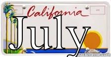 Move back to CA?  Why not!  :) - JULY 2014 Misc