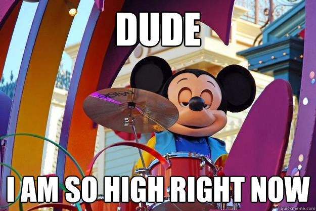 DUDE I AM SO HIGH RIGHT NOW - DUDE I AM SO HIGH RIGHT NOW  STONER MOUSE