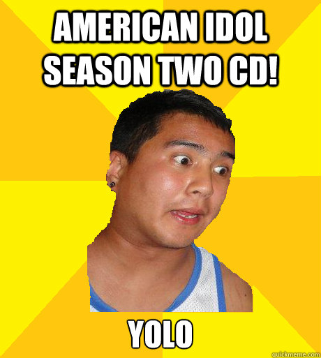 American idol season two Cd! YOLO - American idol season two Cd! YOLO  Misc