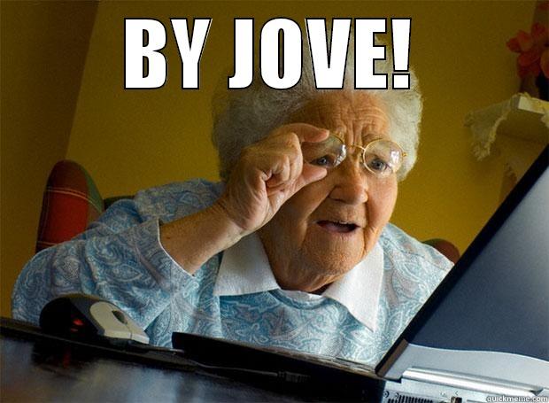 GRAN INTERNET - BY JOVE!  Grandma finds the Internet