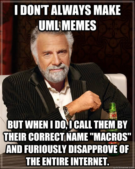 i don't always make uml memes but when i do, i call them by their correct name 