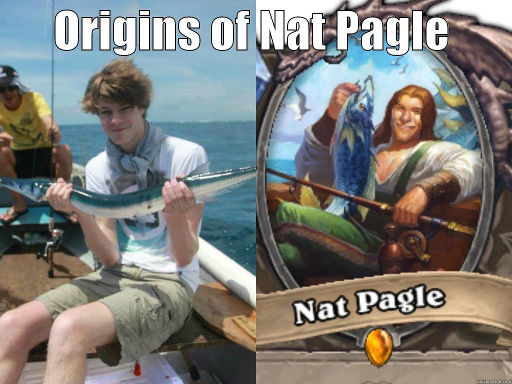 ORIGINS OF NAT PAGLE  Misc