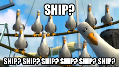 Ship? Ship? Ship? Ship? Ship? Ship? Ship?  Nemo Seagulls