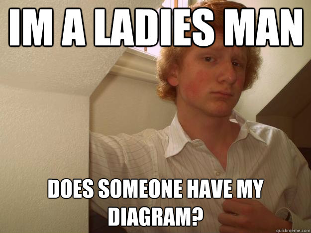 Im a ladies man does someone have my diagram? - Im a ladies man does someone have my diagram?  Douchebag Hipster-Wannabe