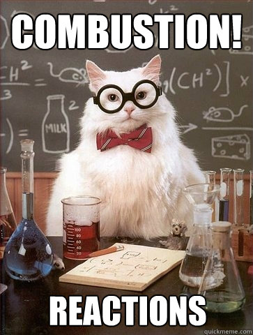 Combustion! Reactions - Combustion! Reactions  Chemistry Cat