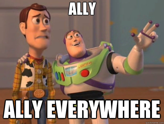 ally ally everywhere - ally ally everywhere  Toy Story