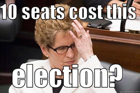 so tell me again what will ... - 10 SEATS COST THIS  ELECTION? Misc