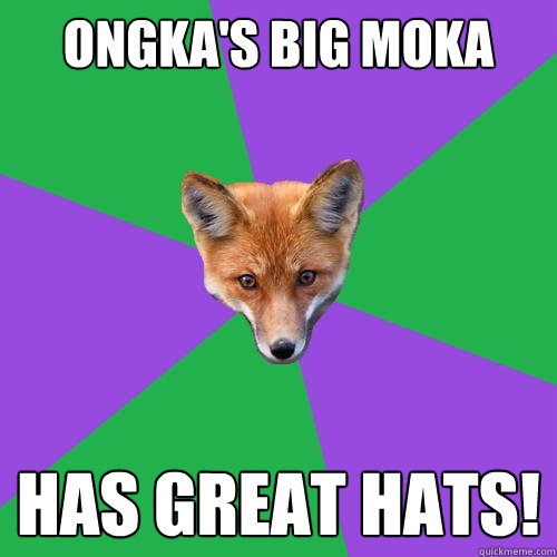 Ongka's Big Moka Has GREAT Hats! - Ongka's Big Moka Has GREAT Hats!  Anthropology Major Fox