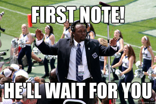 First note! He'll wait for you  Good Guy Gregory Drane