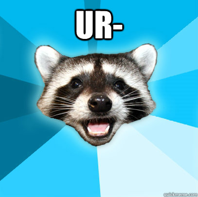 UR-  - UR-   Lame Pun Coon