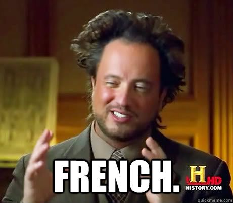  French.  History Guy