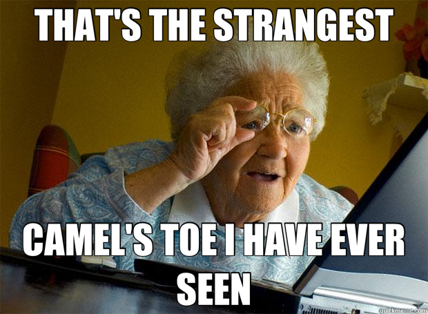 THAT'S THE STRANGEST CAMEL'S TOE I HAVE EVER SEEN  Grandma finds the Internet