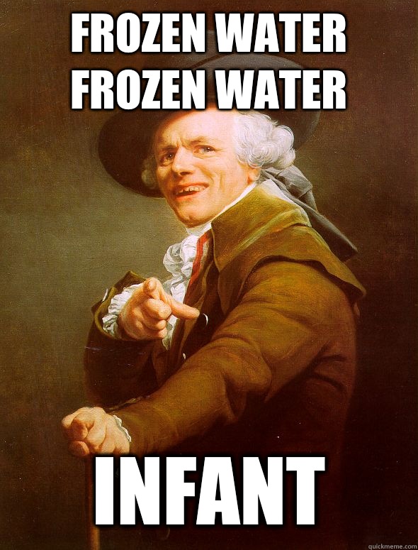 Frozen water frozen water Infant - Frozen water frozen water Infant  Joseph Ducreux