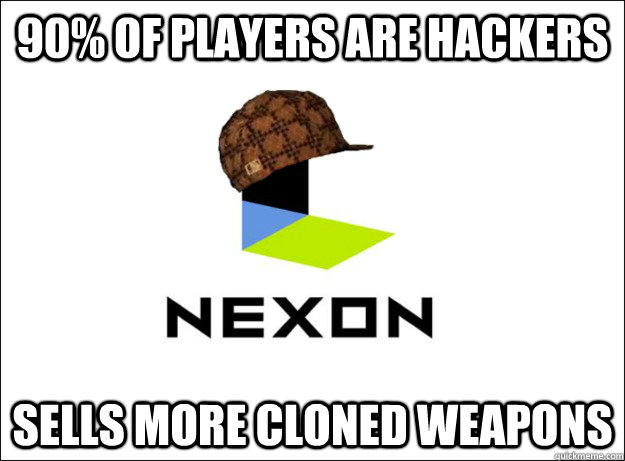 90% of players are hackers sells more cloned weapons  