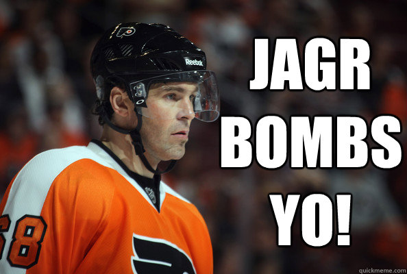 JAGR BOMBS yo!   Jagr Bombs