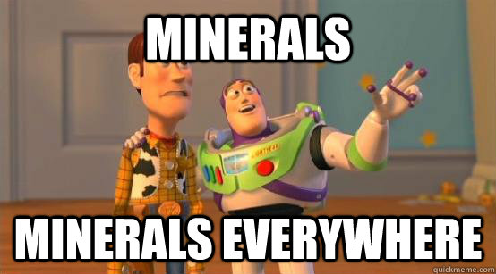 Minerals Minerals everywhere - Minerals Minerals everywhere  Buzz Glitter