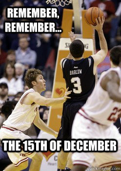 Remember, remember... the 15th of December - Remember, remember... the 15th of December  butler beats IU