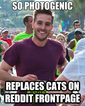 So Photogenic Replaces Cats on Reddit Frontpage  Ridiculously photogenic guy