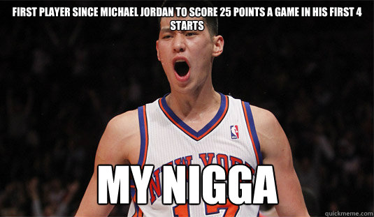 First player since michael jordan to score 25 points a game in his first 4 starts MY nigga  