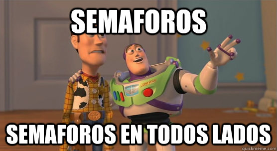 Semaforos Semaforos en todos lados  Toy Story Everywhere